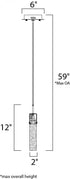 ET2 Fizz IV Mini Pendant Model: E22771-91PC