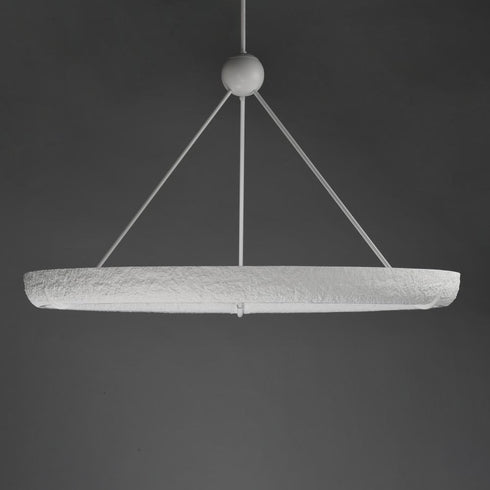 ET2 Geist Ring Pendant in Textured White Finish Model: E25194-TW