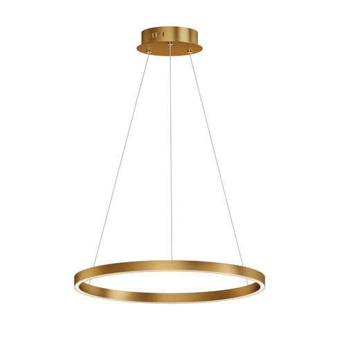ET2 Groove 5CCT Multi Light Pendant in Brushed Aluminum Finish Model: E52724-AL