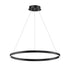ET2 Groove 5CCT Single Pendant in Brushed Aluminum Finish Model: E52726-AL