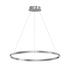 ET2 Groove 5CCT Single Pendant in Brushed Aluminum Finish Model: E52726-AL