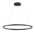 ET2 Groove 5CCT Single Pendant in Brushed Aluminum Finish Model: E52728-AL