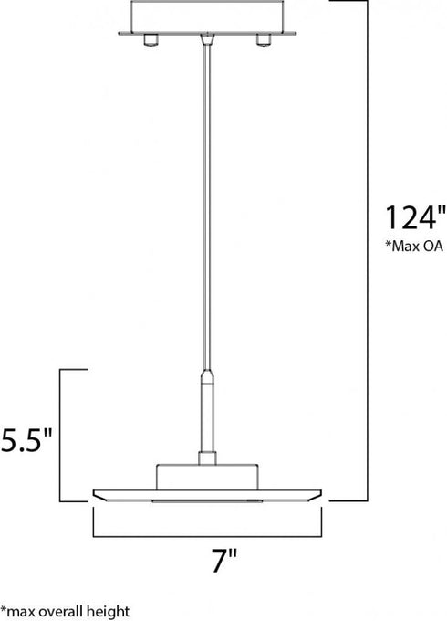 ET2 Hagen Mini Pendant Model: E20263-10
