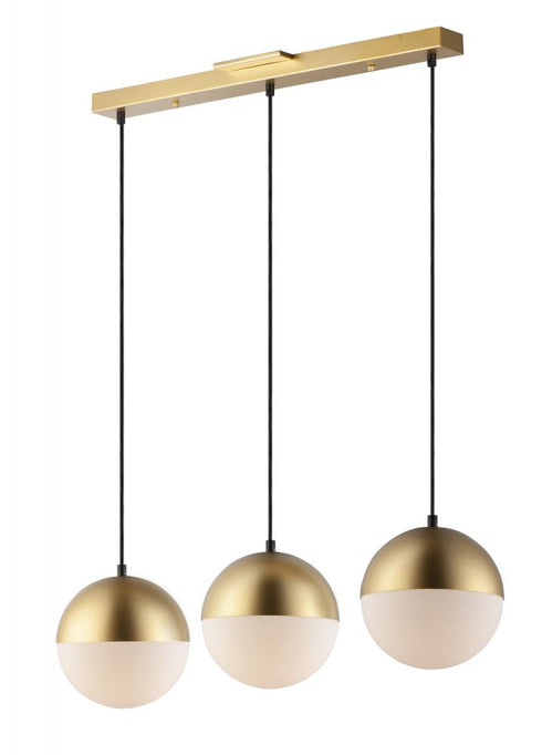ET2 Half Moon Linear Pendant in Metallic Gold Finish Model: E20363-92MG