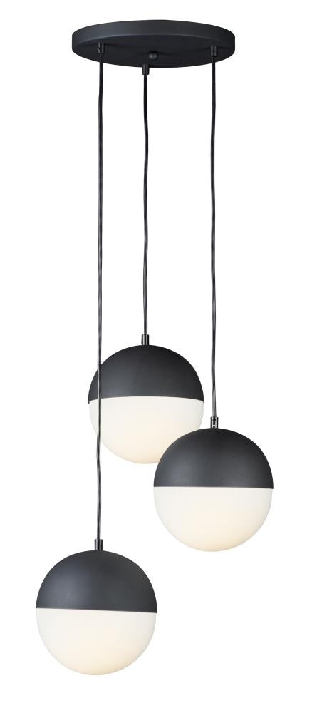 ET2 Half Moon Multi Light Pendant Model: E20364-92BK