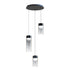 ET2 Highball Multi Light Pendant in Gunmetal Finish Model: E21183-05GM