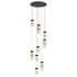 ET2 Highball Multi Light Pendant in Gunmetal Finish Model: E21189-05GM