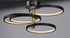 ET2 Hoopla Multi Light Pendant Model: E24324-BKGLD