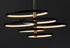 ET2 Hoopla Multi Light Pendant Model: E24327-BKGLD