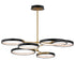 ET2 Hoopla Single Pendant in Black / Gold Finish Model: E24328-BKGLD