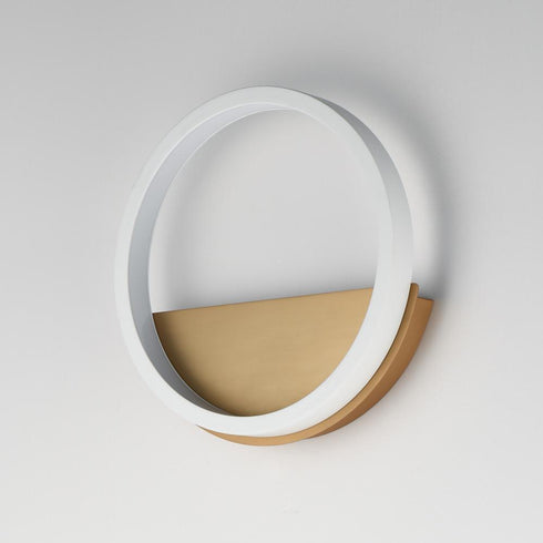 ET2 Hoopla Wall Sconce in White/Gold Finish Model: E24320-WTGLD