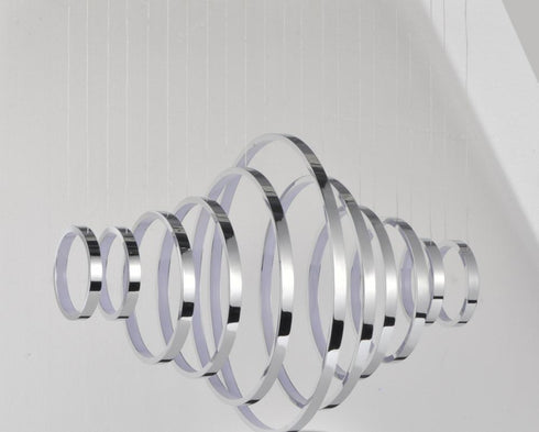 ET2 Hoops LED Linear Pendant Model: E22716-PC