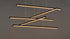 ET2 Hover Multi Light Pendant Model: E21375-BK