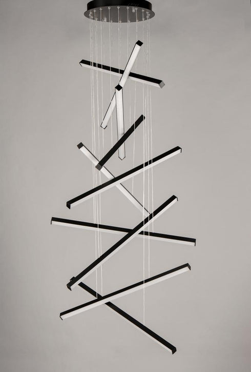 ET2 Hover Multi Light Pendant Model: E21378-BK