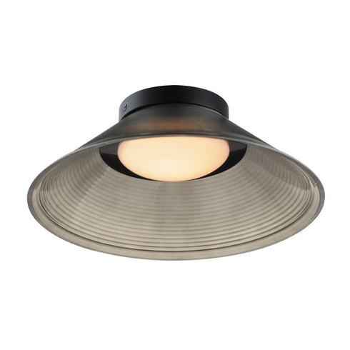 ET2 Jensen Semi Flush Mount in Black Finish Model: E22082-04BK