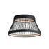 ET2 Loom Flush Mount in Black Finish Model: E20980-BK