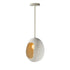 ET2 Luna Single Pendant in Chaulk White Finish Model: E25212-CHK