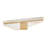 ET2 Manta - Bath Vanity Manta Bath Vanity Wall Sconce in Black Finish Model: E24713-144BK