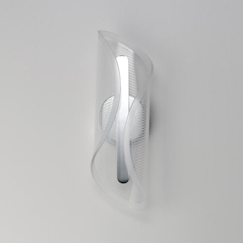 ET2 Manta - Bath Vanity Manta Bath Vanity Wall Sconce in Polished Chrome Finish Model: E24711-144PC