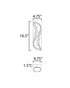 ET2 Manta - Bath Vanity Manta Bath Vanity Wall Sconce in Polished Chrome Finish Model: E24711-144PC