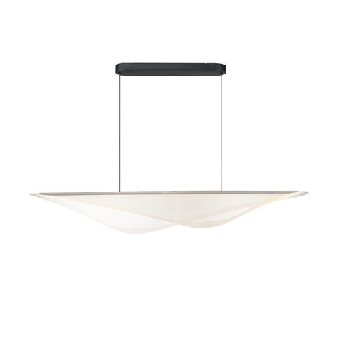 ET2 Manta Linear Pendant in Black Finish Model: E24716-144BK