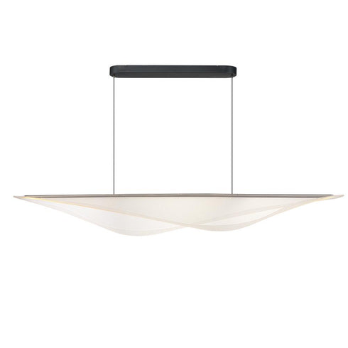 ET2 Manta Linear Pendant in Black Finish Model: E24718-144BK
