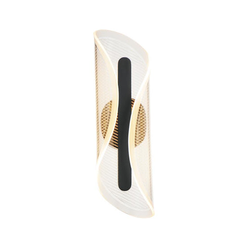 ET2 Manta Wall Sconce in Black Finish Model: E24711-144BK