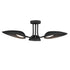 ET2 Marsh Flush Mount in Black Finish Model: E24094-BK