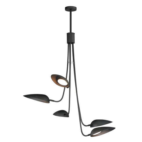 ET2 Marsh Multi Light Pendant in Black Finish Model: E24095-BK