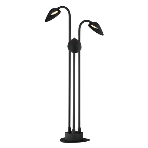 ET2 Marsh Outdoor Pathway Light in Black Finish Model: E24099-BK