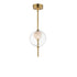 ET2 Martini Single Pendant in Natural Aged Brass Finish Model: E11091-10NAB