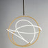 ET2 Mobius Single Pendant Model: E25096-01BKGLD