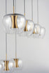 ET2 Newton Multi Light Pendant Model: E24165-18BKGLD