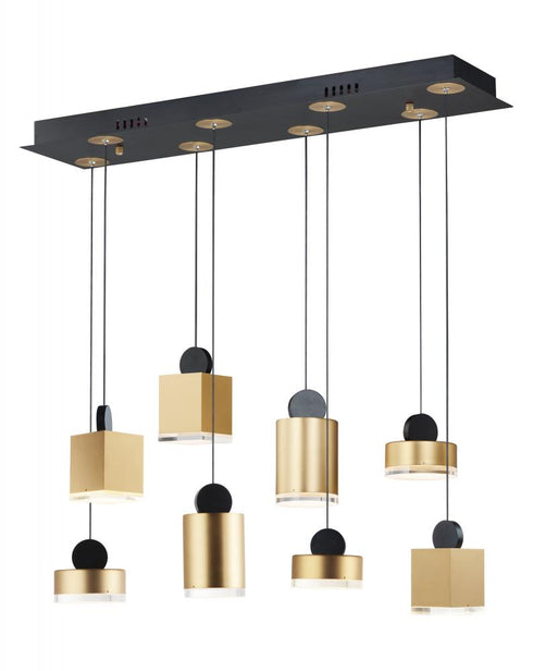 ET2 Nob Linear Pendant Model: E20867-75BKGLD
