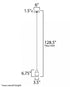 ET2 Nob Single Pendant Model: E20860-75BKGLD