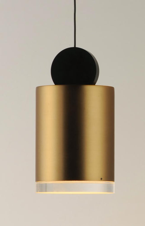 ET2 Nob Single Pendant Model: E20862-75BKGLD