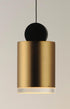 ET2 Nob Single Pendant Model: E20862-75BKGLD