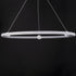 ET2 Nodes Ring Pendant in Brushed Aluminum Finish Model: E23514-AL