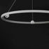 ET2 Nodes Ring Pendant in Brushed Aluminum Finish Model: E23514-AL