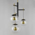 ET2 Nucleus Multi Light Pendant Model: E25156-BKNAB