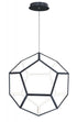 ET2 Penta Single Pendant Model: E25106-BK