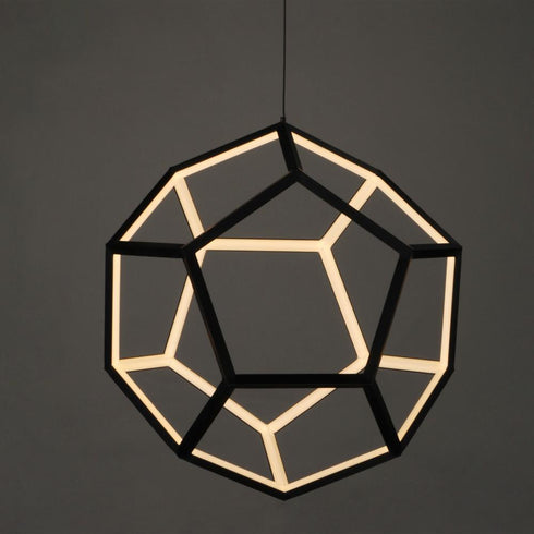ET2 Penta Single Pendant Model: E25106-BK