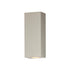 ET2 Pilar Outdoor Wall Mount in Greystone Finish Model: E14374-GSN