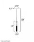 ET2 Pipette Single Pendant Model: E31091-93PC