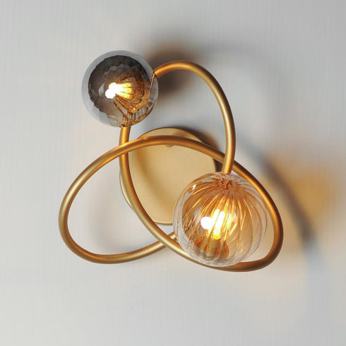 ET2 Planetary Wall Sconce in Gold Finish Model: E24182-148GLD