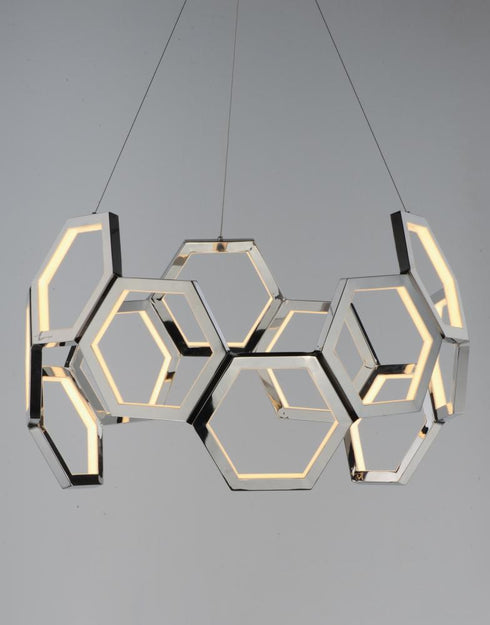 ET2 Polygon Single Pendant Model: E24893-PC