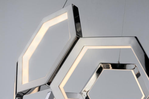 ET2 Polygon Single Pendant Model: E24893-PC