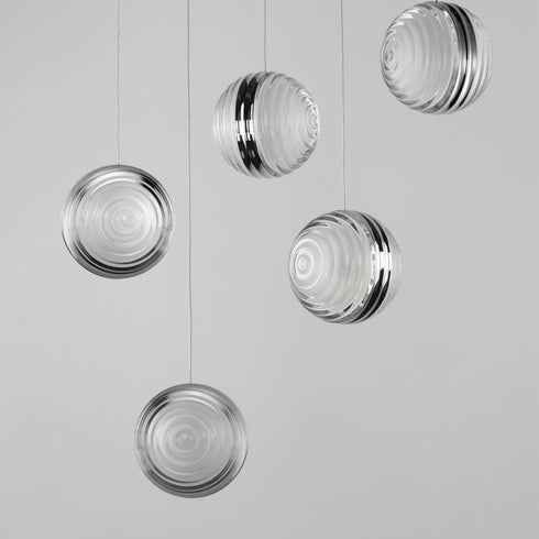 ET2 Pulse Multi Light Pendant in Polished Chrome Finish Model: E24695-75PC