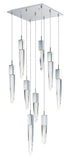 ET2 Quartz Multi Light Pendant in Polished Chrome Finish Model: E31246-20PC