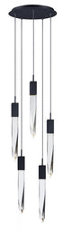 ET2 Quartz Multi Light Pendant Model: E31244-20BK